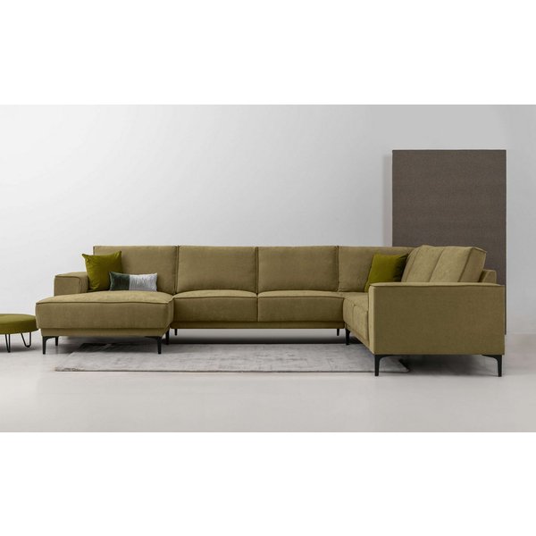 OTTO home Wohnlandschaft OLAND Struktur fein U-Form, XXL, B: 342 cm, Skandi-Design