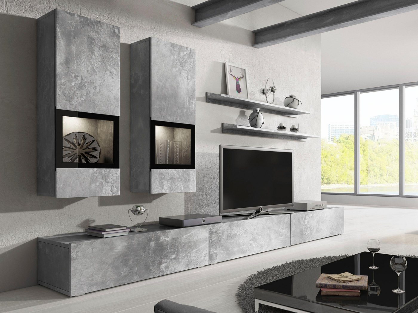 OTTO home Wohnwand Baros, (Set, 6-St) – Bild 3 von 5
