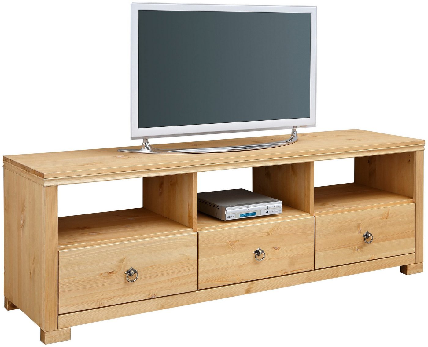 OTTO home Wohnwand Gotland, (Set, 3-St), bestehend aus 1 Highboard, 1 TV-Lowboard und 1 Vitrine – Bild 3 von 5