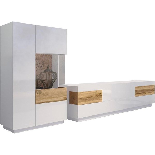 OTTO home Wohnwand Silke, (Set, 2-St), (2-tlg)