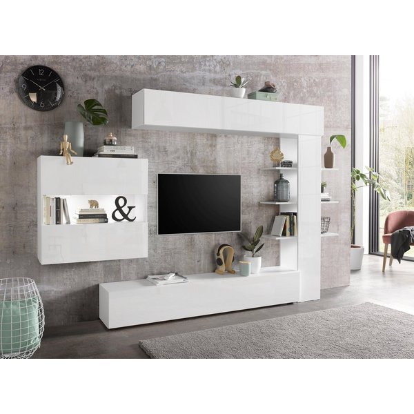 OTTO home Wohnwand Sorano, (Set, 4-St), mit Hängeschrank