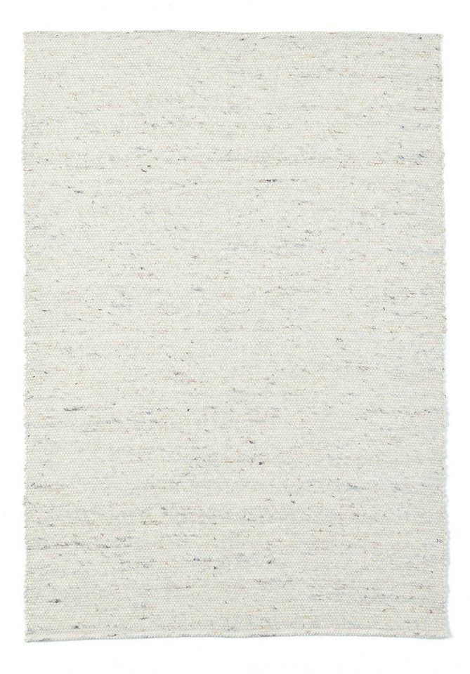 OTTO home Wollteppich Greith, Handwebteppich, rechteckig, Höhe: 12 mm, reine Wolle, meliert, handgewebt, Wendeteppich, Scandi, Wohnzimmer – Bild 2 von 5