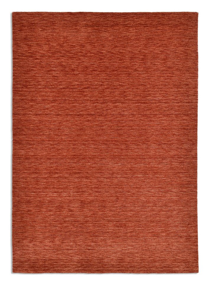OTTO home Wollteppich Karchau, Handwebteppich, rechteckig, Höhe: 13 mm, reine Wolle, meliert, handgewebt, brilliante Farben – Bild 2 von 5