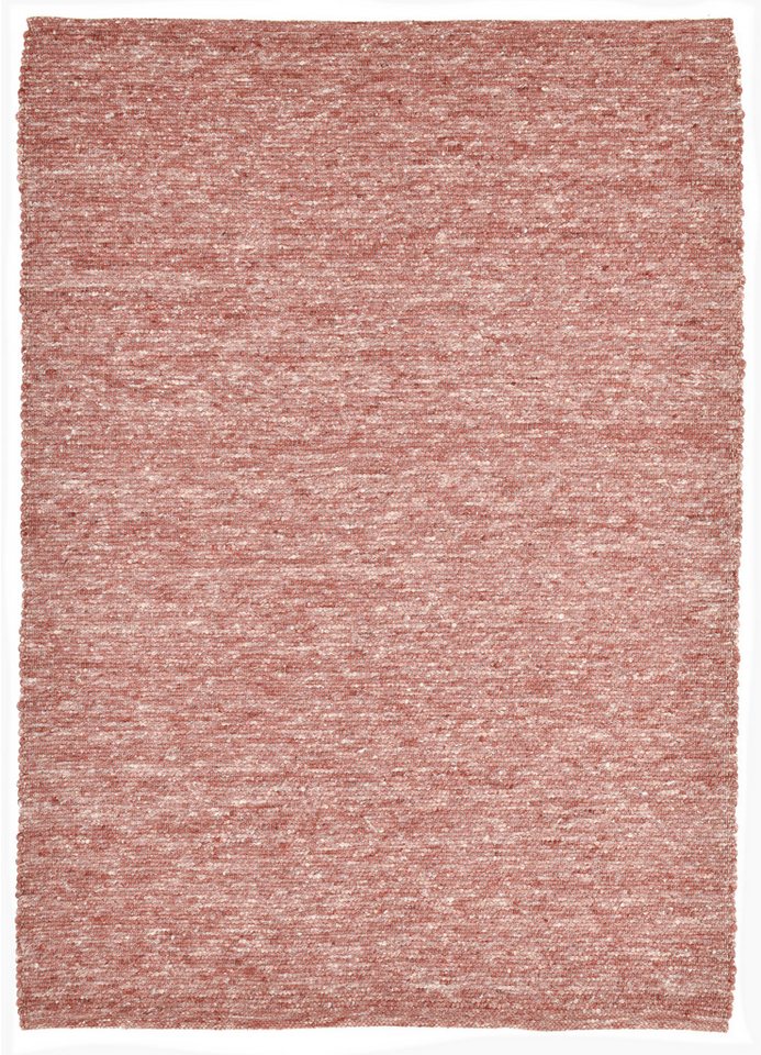 OTTO home Wollteppich Pirker, handgewebt, rechteckig, Höhe: 12 mm, Handwebteppich, meliert, reine Wolle, Wendeteppich, Scandi, Wohnzimmer – Bild 2 von 5
