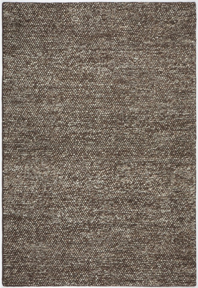 OTTO home Wollteppich Wolly, Wolle, in Standard und Premium Qualität, rechteckig, Höhe: 14 mm, handgewebt, Handweb Teppiche, Skandi, Wohnzimmer, Schlafzimmer – Bild 3 von 5