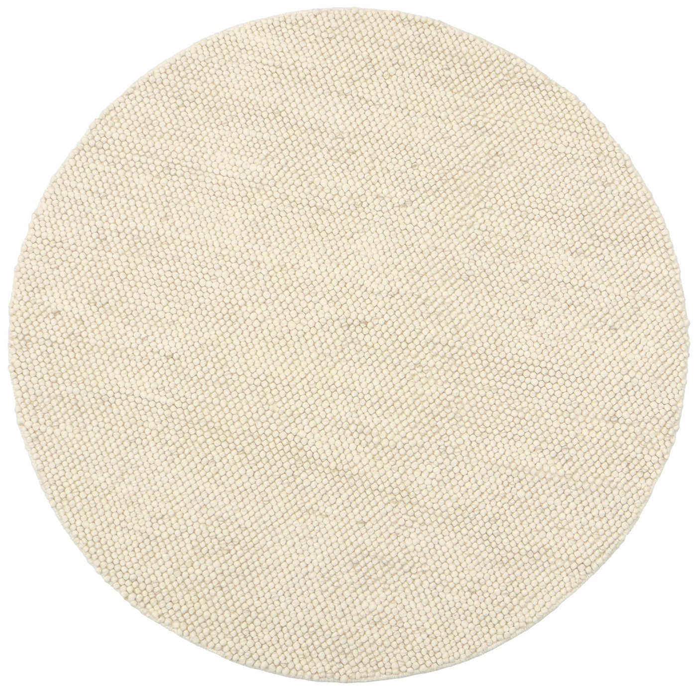 OTTO home Wollteppich Wolly, Wolle, in Standard und Premium Qualität, rund, Höhe: 14 mm, handgewebt, Handweb Teppiche, Skandi, Wohnzimmer, Schlafzimmer – Bild 4 von 5