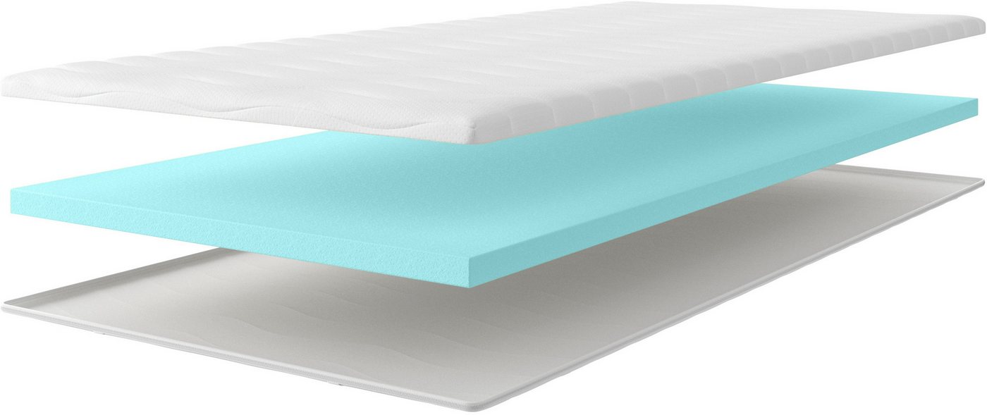 OTTO home, Topper Tornby Topper 90x200 cm,180x200 cm, in 4 Härtegraden, Tencel™ Bezug, 6 cm hoch, Komfortschaum, Matratze & Boxspringbett, Hausstauballergiker g – Bild 5 von 5