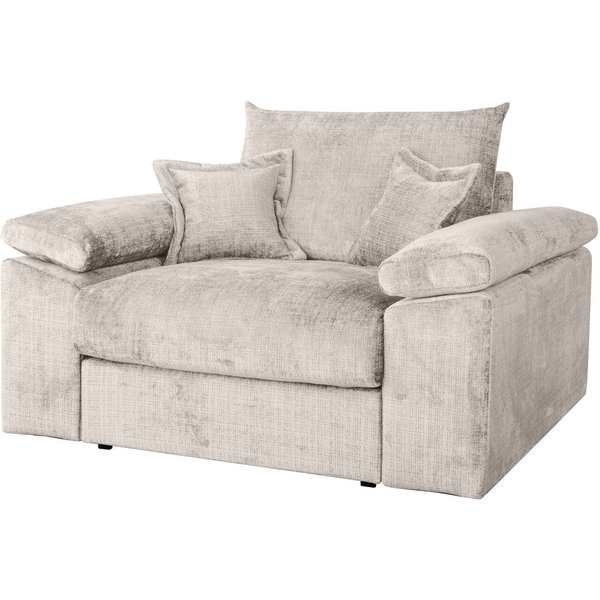 OTTO home XXL-Sessel Soft&Cosy, B: 151 cm - OTTO. Verlässliche Qualität., Mega-Sessel, Cord oder Chenille-Struktur, mit 2 Zierkissen