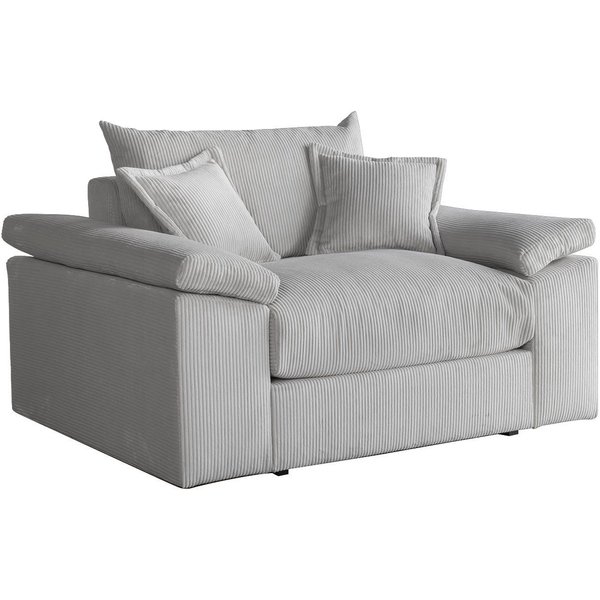 OTTO home XXL-Sessel Soft&Cosy, B: 151 cm - OTTO. Verlässliche Qualität., Mega-Sessel, Cord oder Chenille-Struktur,mit 2 Zierkissen