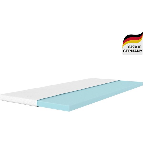 OTTO home, Topper Lasse, Topper 90x200 cm,180x200 cm & mehr, 7 cm hoch, Gelschaum, Matratze, Boxspringbett, ergonomisch, langlebige Qualität (RG 39)