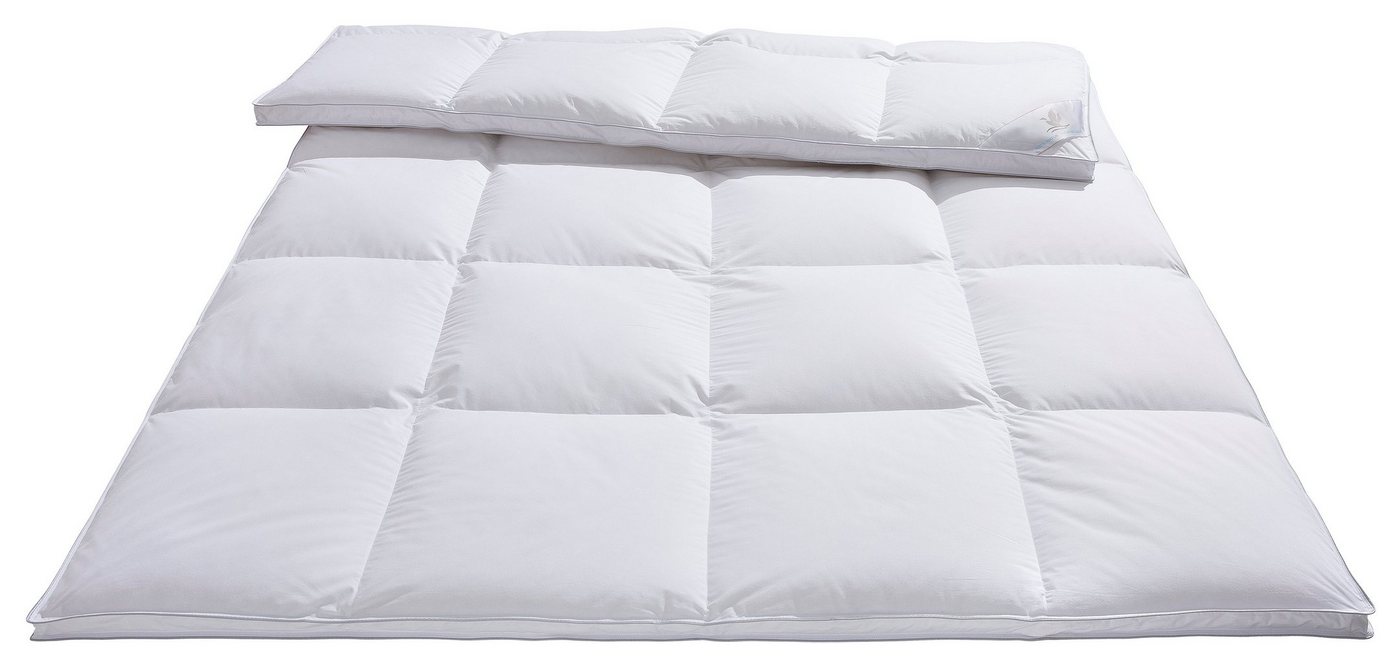 Otto Keller Daunenbettdecke Star, Bettdecken für Sommer oder Winter, Decke, Ganzjahresdecke, Füllung: 100% Daunen, Bezug: 100% Baumwolle, Bettdecke 135x200 cm,  – Bild 2 von 5