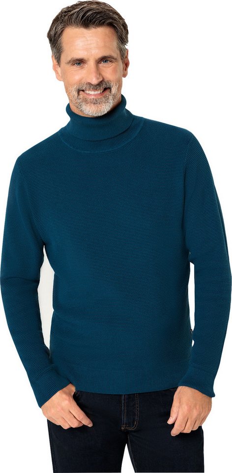 Otto Kern Rollkragenpullover Edle Reiskornstruktur – Bild 3 von 5