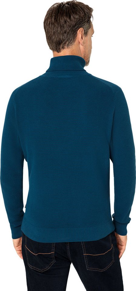 Otto Kern Rollkragenpullover Edle Reiskornstruktur – Bild 4 von 5