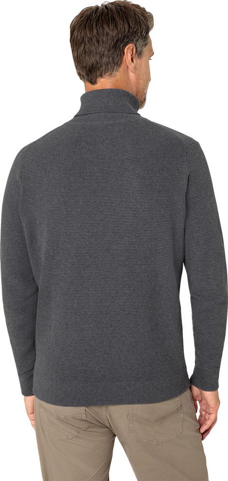 Otto Kern Rollkragenpullover Edle Reiskornstruktur – Bild 4 von 5