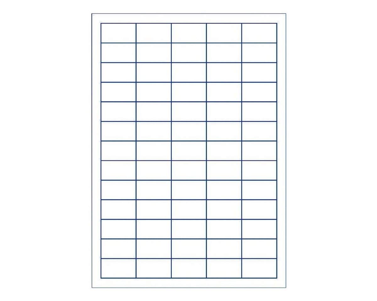 Otto Office Etiketten Standard, 6500 Stück, Kennzeichnung (38x21,2 mm), selbstklebend – Bild 3 von 3