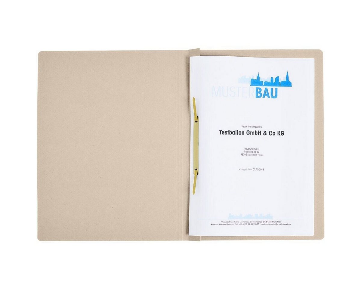 Otto Office Hefter, aus Recyclingkarton, Format DIN A4, bis 250 Blatt – Bild 3 von 4