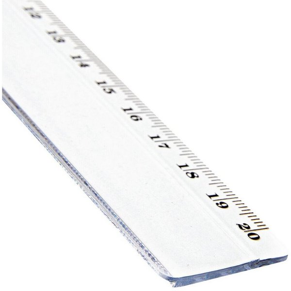 Otto Office Lineal, mit Millimeter-/ Zentimeter-Skala und Tuschekante