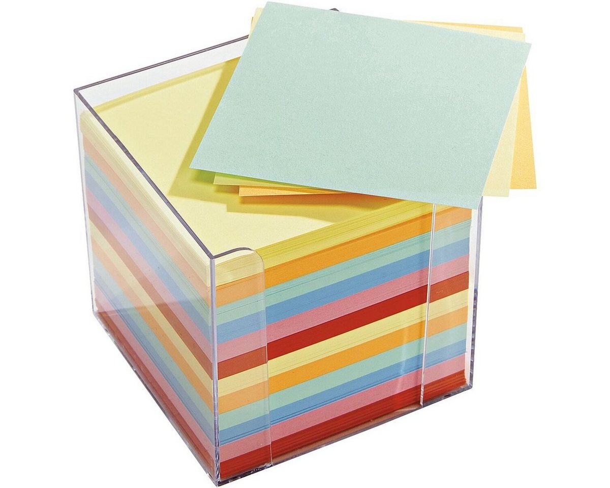 Otto Office Notizzettel, Zettelbox für Papiergröße 90x90 mm, inkl. 700 Blatt – Bild 4 von 5