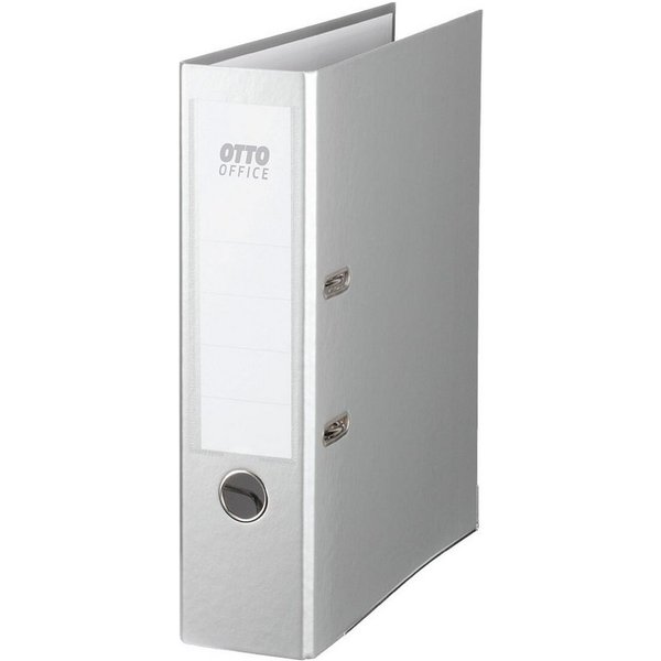 Otto Office Premium Aktenordner Silver Edition, Rückenbreite 80 mm