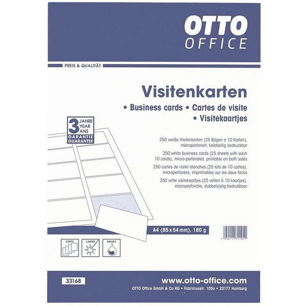 Otto Office Visitenkarten