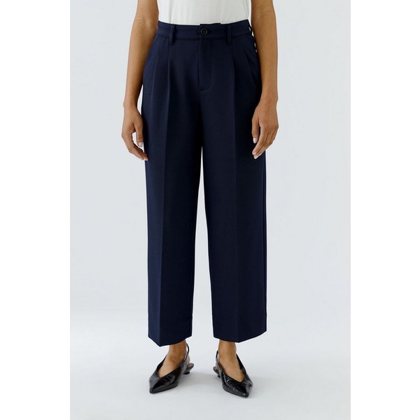Oui Stoffhose Tapered Fit