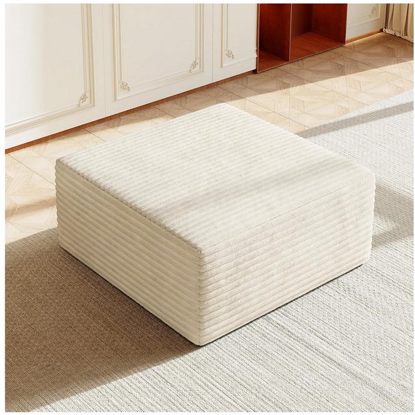 OUNUO Ecksofa Ecksofa Modularer KordKordstuhl mit Hochelastischem Schwamm