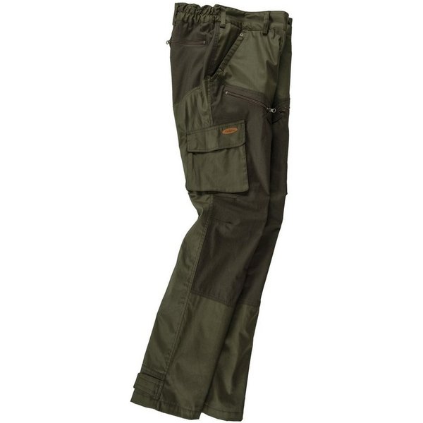 Hubertus Outdoorhose Hubertus Jagdhose gewachst oliv Übergröße
