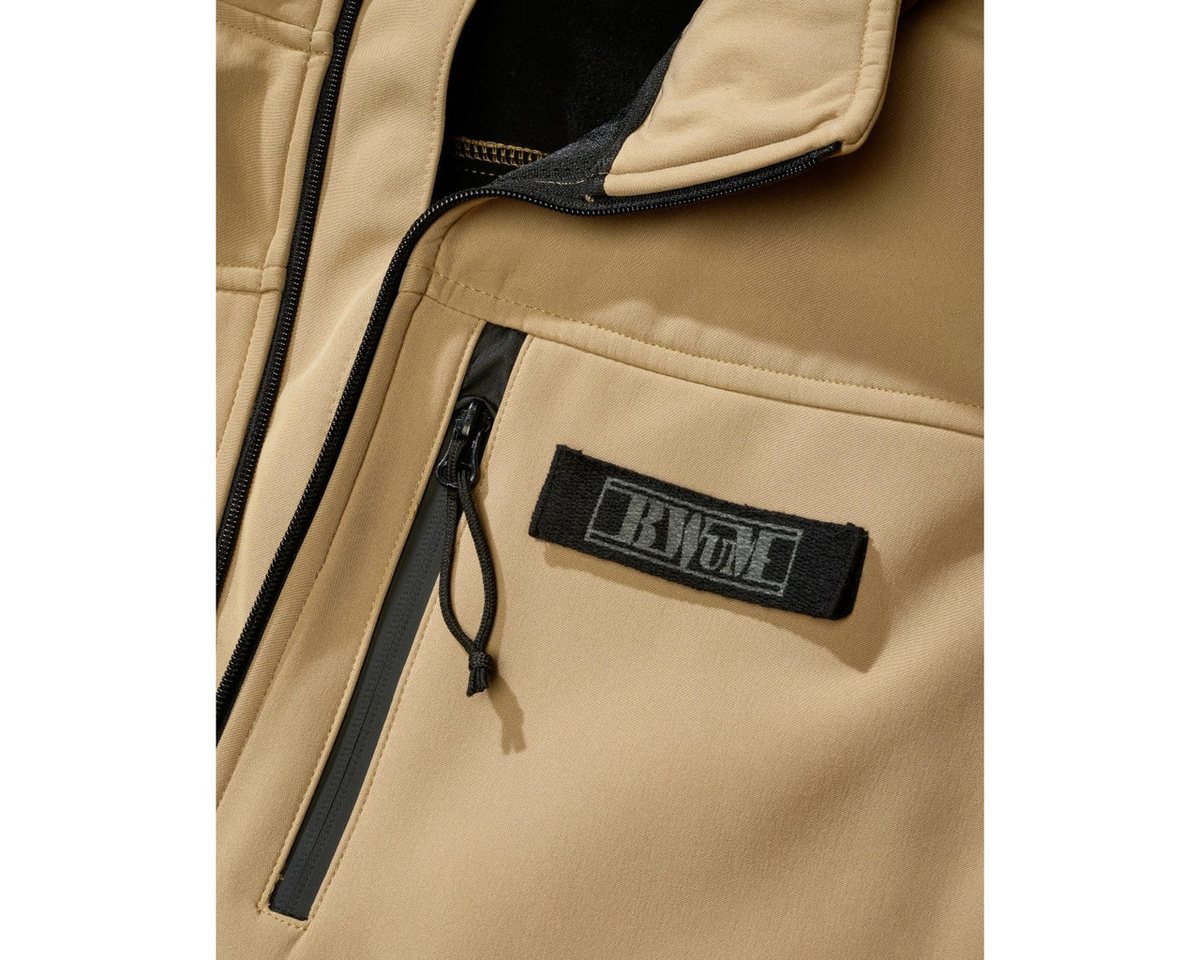 BWuM Outdoorjacke BWuM Tactical Softshell Jacke + Patch & Flaggen – Bild 2 von 3