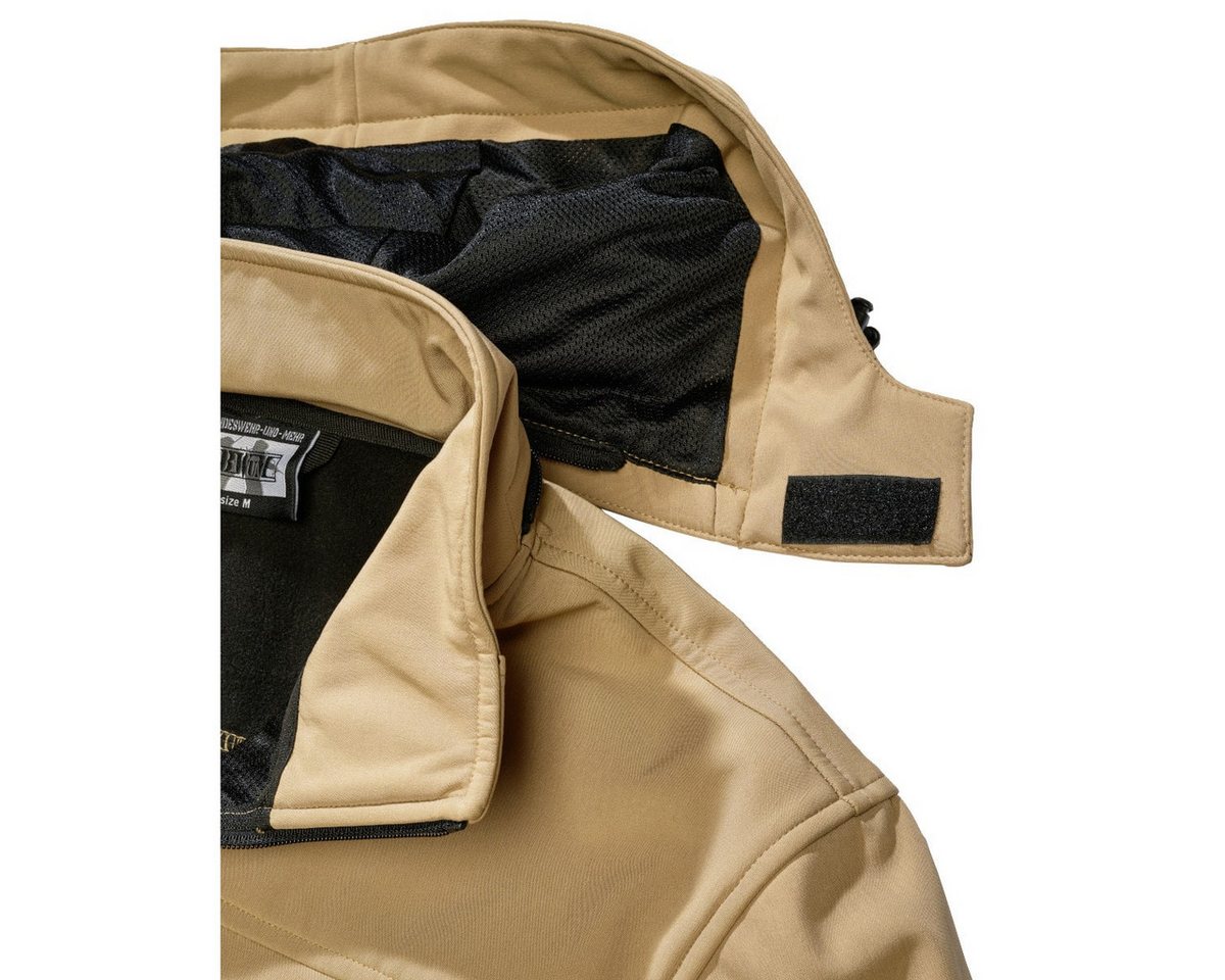 BWuM Outdoorjacke BWuM Tactical Softshell Jacke + Patch & Flaggen – Bild 3 von 3