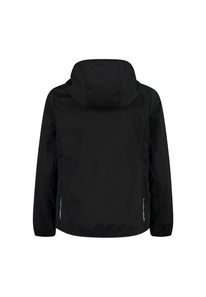 CMP Outdoorjacke CMP Mädchen leichte Sommer Softshelljacke Fix Hood 39A5115 schwarz – Bild 2 von 2