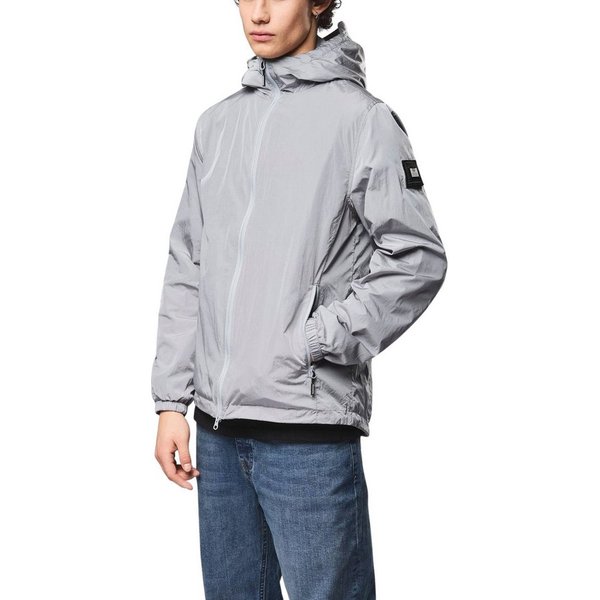 Weekend Offender Outdoorjacke Jacke Weekend Offender Technician Dreiteilige Kapuze mit Schirm und integrierter Rippen-Gesichtsmaske