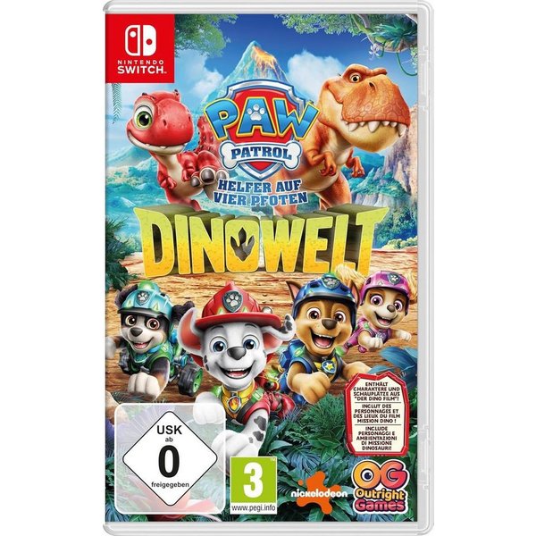 Paw Patrol: Dinowelt (Softwarekarte), Nintendo Switch
