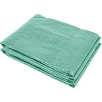 Outsunny Polyethylenfolie, 3x2x2m, Ersatzfolie mit 6 Fenster, für Gartentunnel, Gewächshaus, Folientunnel, Gewächshausfolie, Gartenfolie Aosom