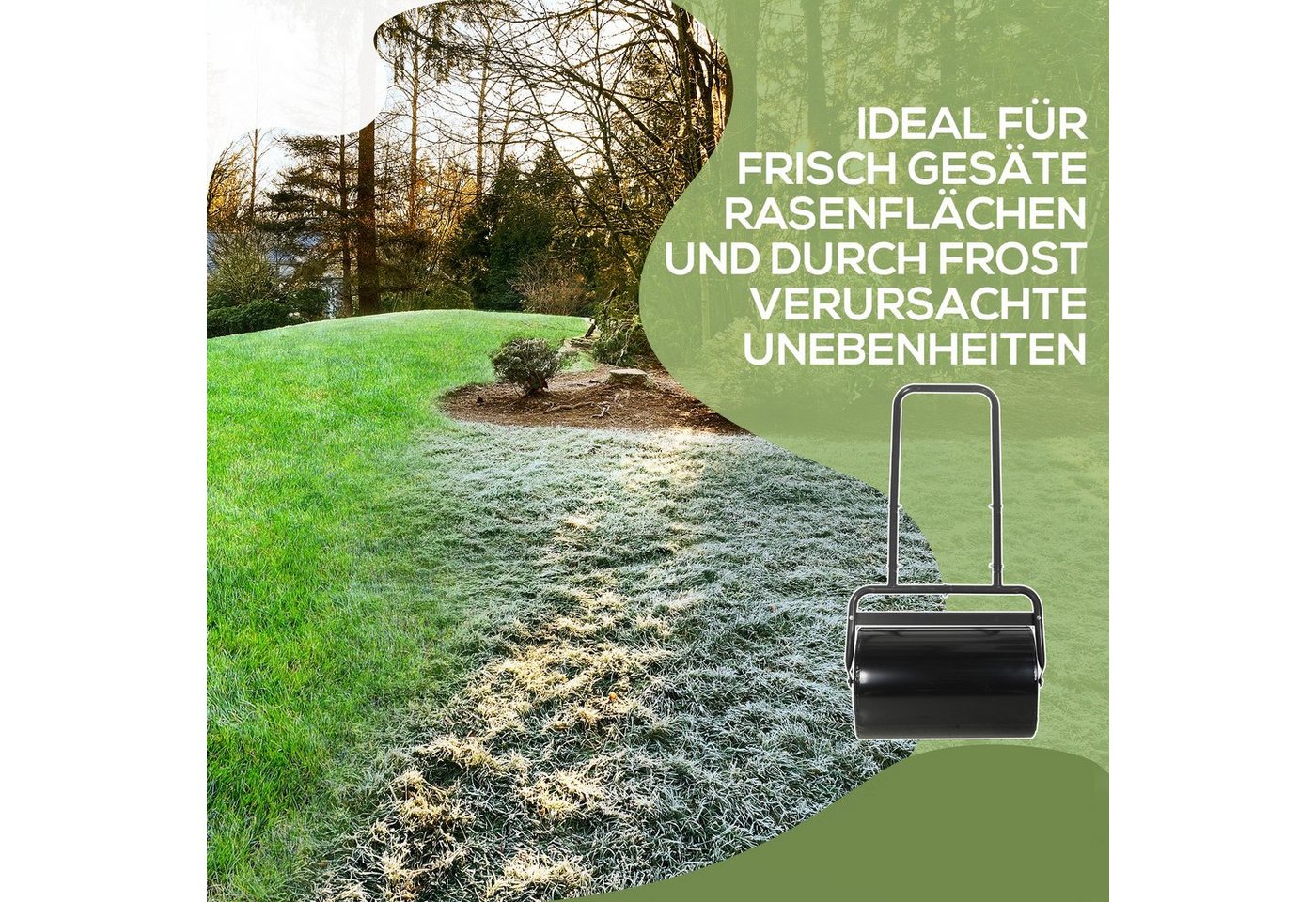 Outsunny Rasenwalze Rasenwalze – Bild 5 von 5
