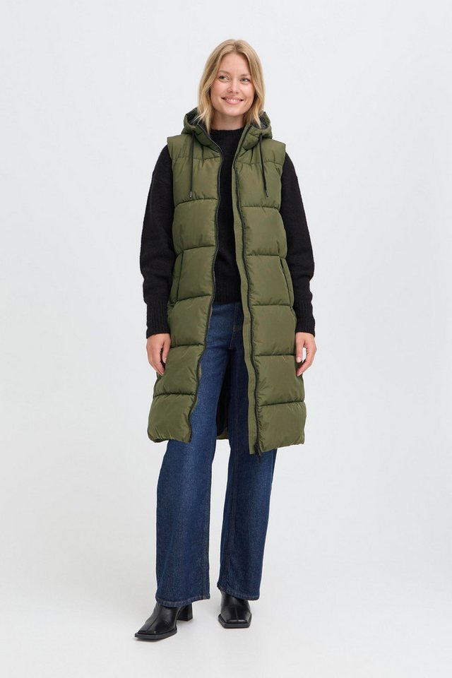 OXMO Longweste OXSolice Modische Jacke – Bild 3 von 5
