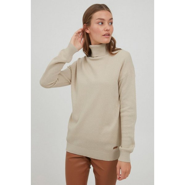 OXMO Rollkragenpullover OXSina Strickpullover mit Rollkragen