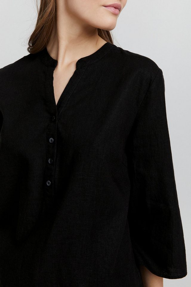 OXMO Shirtbluse OXAnea Bluse aus Leinenmix – Bild 4 von 5