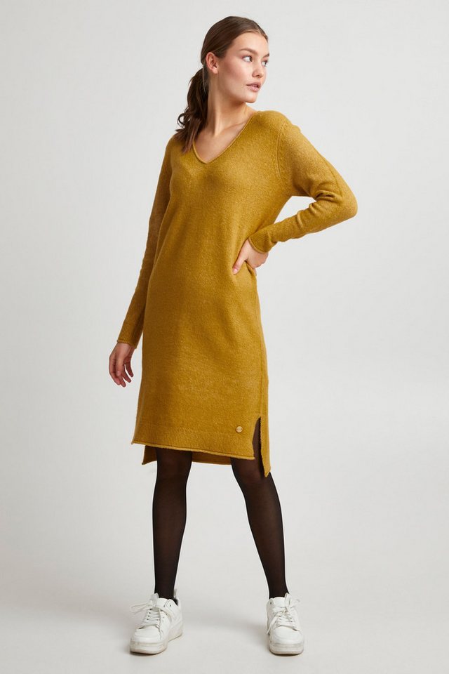 OXMO Strickkleid OXIda Feinstrickkleid mit V-Ausschnitt – Bild 2 von 5