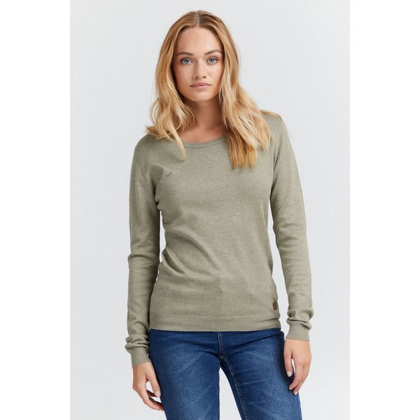 OXMO Strickpullover OXEdda Gemütlicher Basic Feinstrickpullover