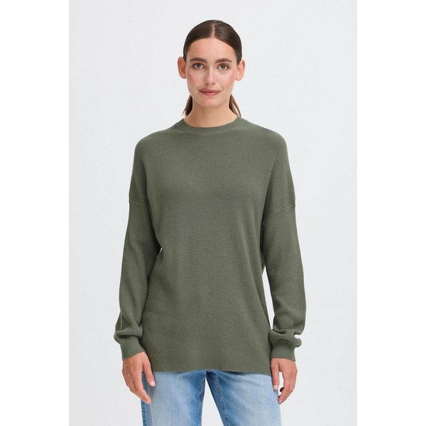 OXMO Strickpullover OXFansy Modischer Strickpullover aus Viskose-Mischung