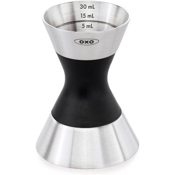 OXO Good Grips Barmaß Cocktail Messbecher, Edelstahl, (1-St), aus Edelstahl