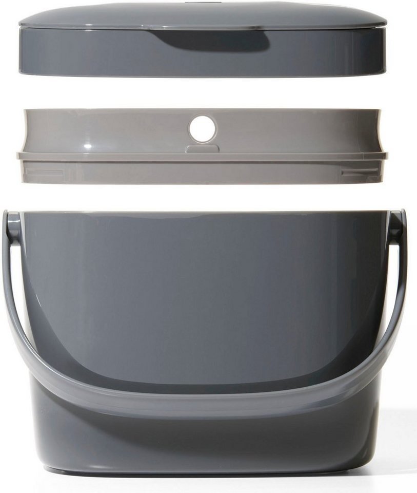 OXO Good Grips Biomülleimer, Komposteimer, geruchsdicht, 6,6 Liter – Bild 4 von 5