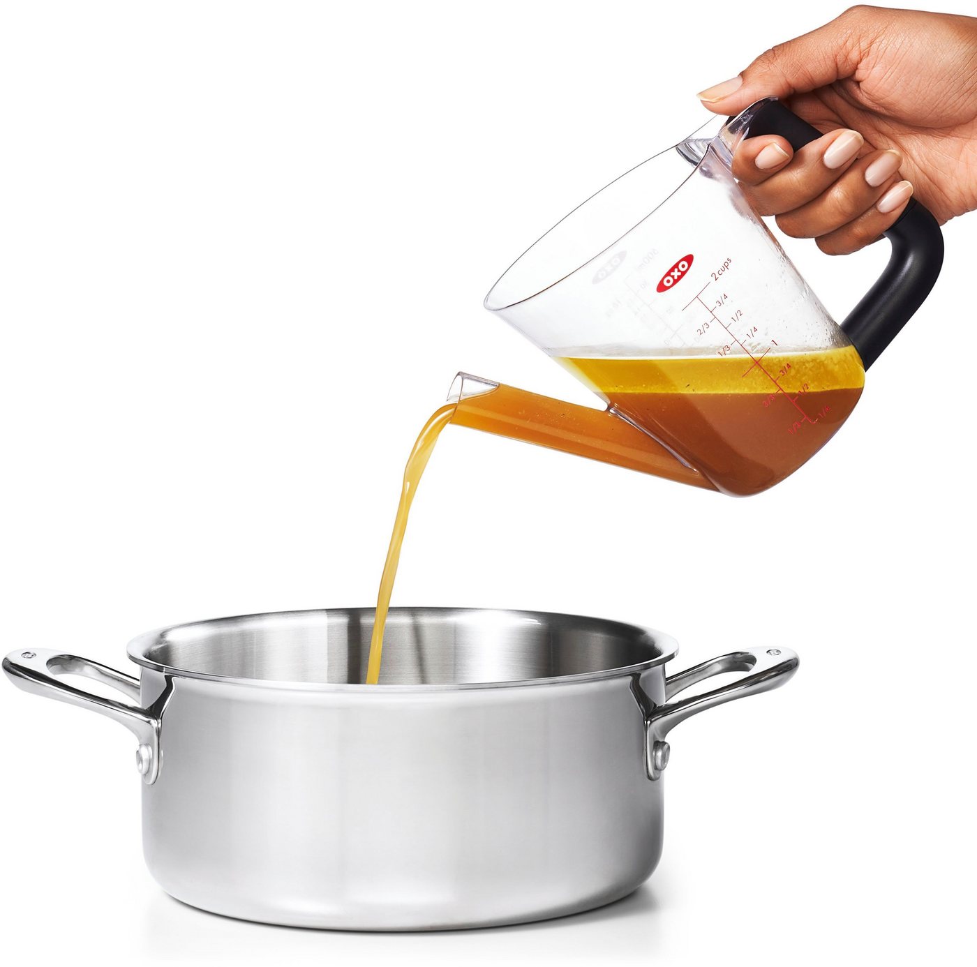OXO Good Grips Fetttrennkanne, Kunststoff, 500 ml – Bild 3 von 4