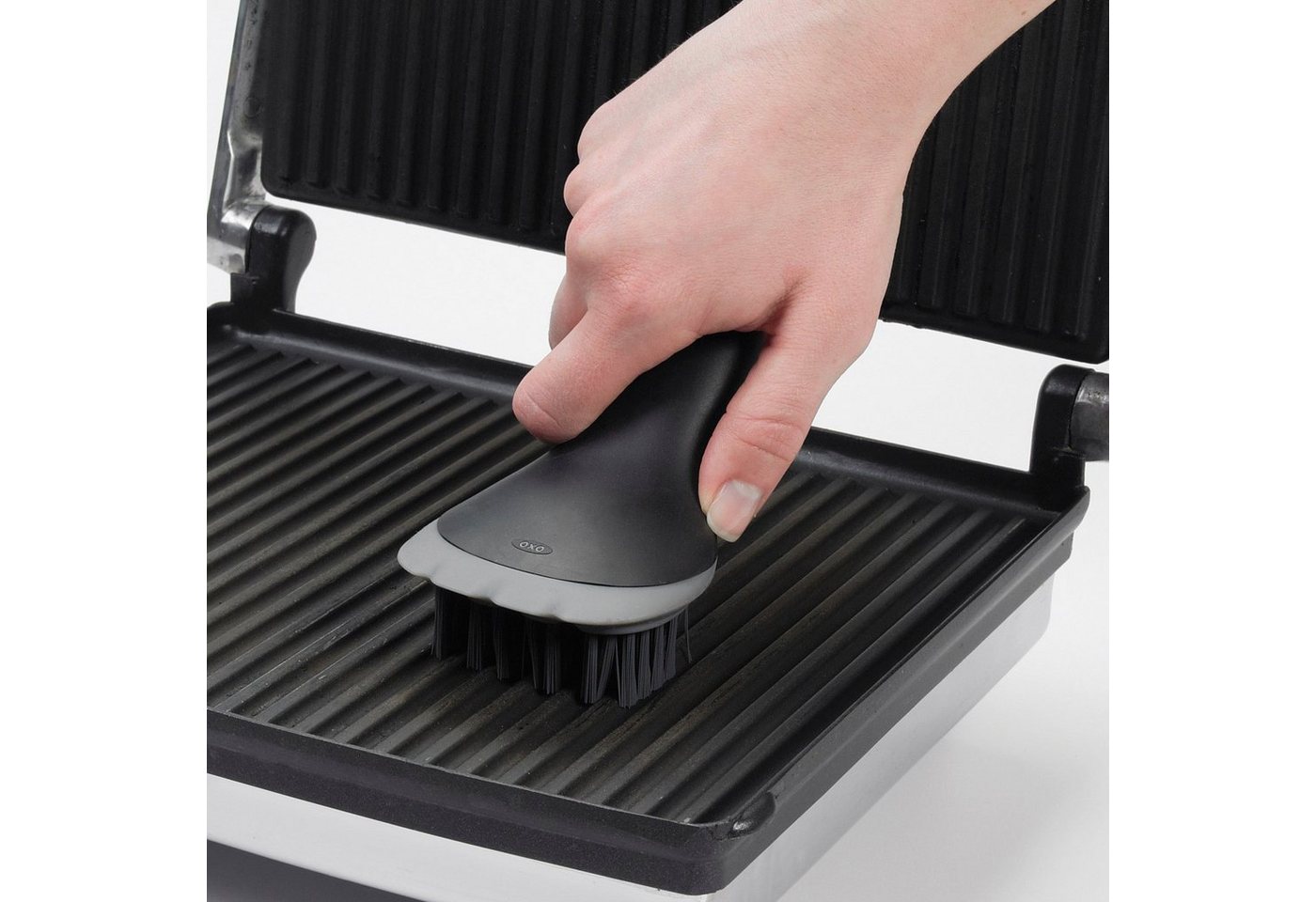OXO Good Grips Grillbürste, für Elektrogrills und Sandwichtoaster – Bild 3 von 5