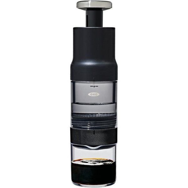 OXO Good Grips Kaffeebereiter Rapid Brew, Heiß in 2 Minuten, Cold Brew in 5 Minuten – ganz ohne Strom