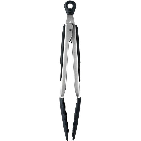 OXO Good Grips Kochzange, mit Silikonköpfen, 22 cm