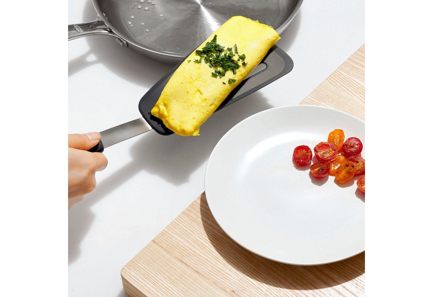 OXO Good Grips Küchenwender, flexibel, Silikon, für Omletts – Bild 3 von 5