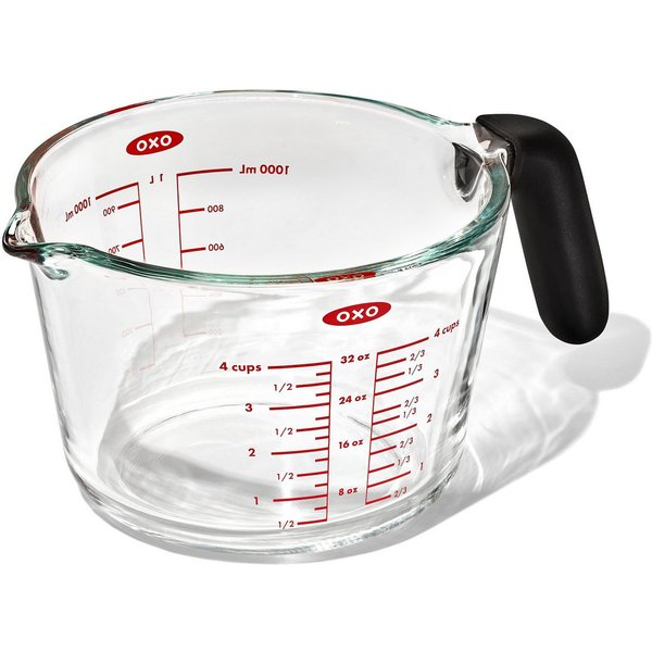 OXO Good Grips Messbecher, Glas, ohne Deckel