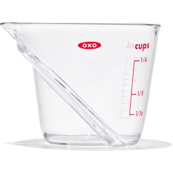 OXO Good Grips Messbecher, Kunststoff, 60 ml, spülmaschinenfest