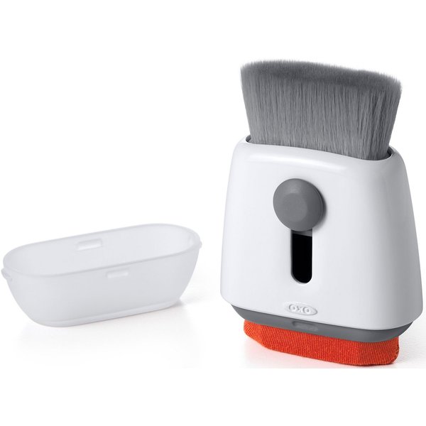 OXO Good Grips Reinigungsbürste, Bildschirmreiniger zum Bürsten und Wischen